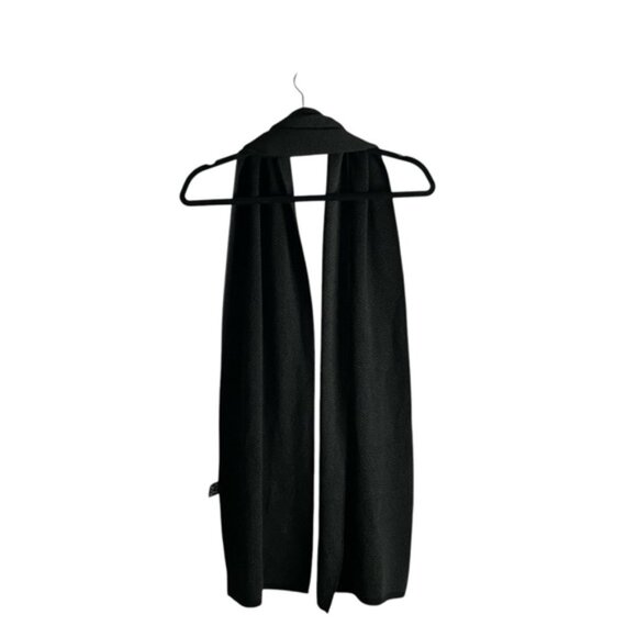 Van Heusen Men's Gray Soft Knit Patterned Scarf - Picture 5 of 5